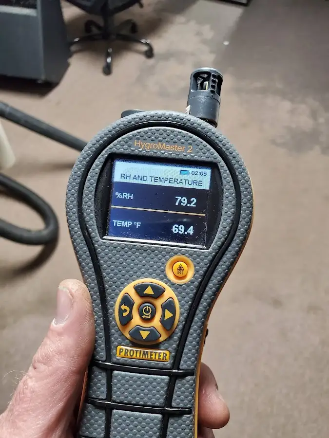 Moisture meter humidity assessment for Mold Remediation & Removal in Maryville